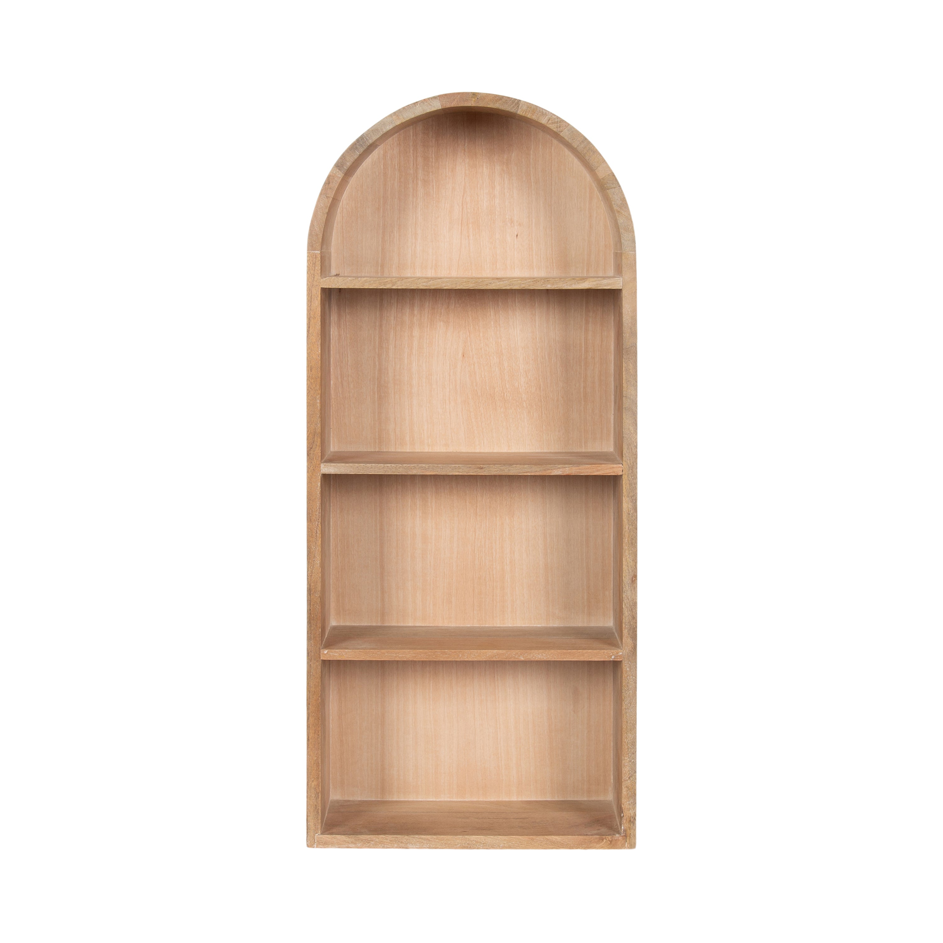 Accent Shelf Natural Beige 14x6x33 5