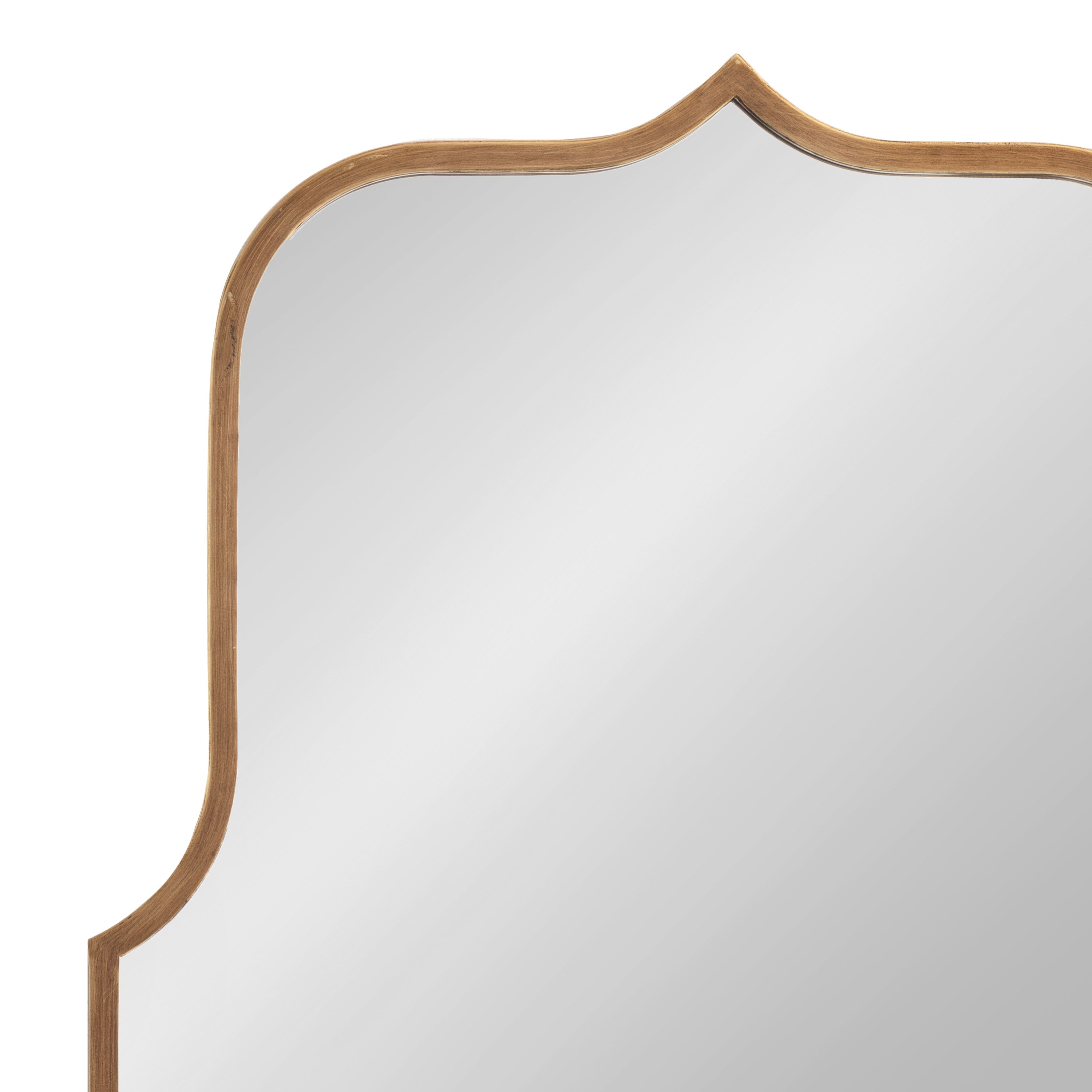 Gezella Scallop Arched Wall Mirror