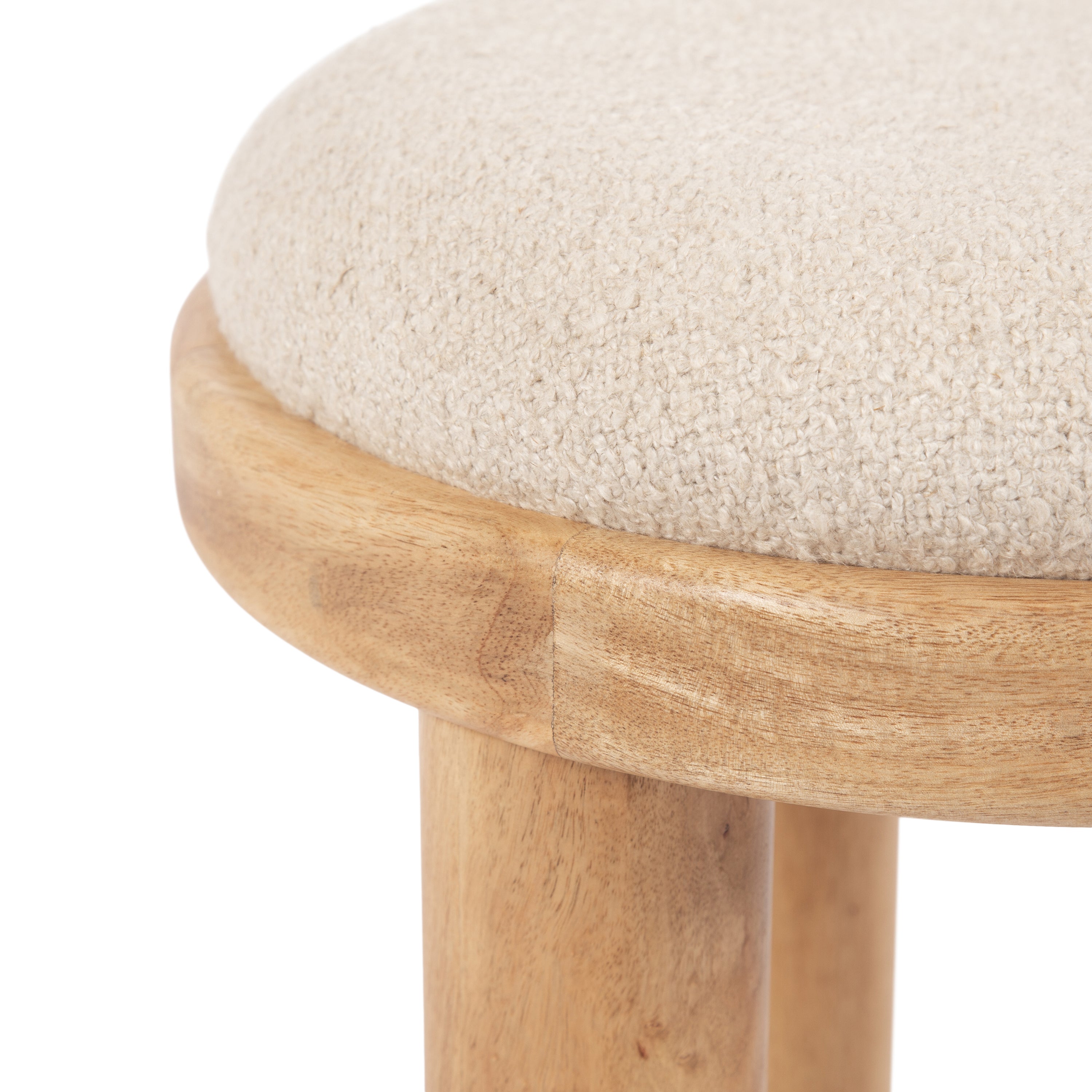 Standard Ottoman 16x16x18 Natural 3