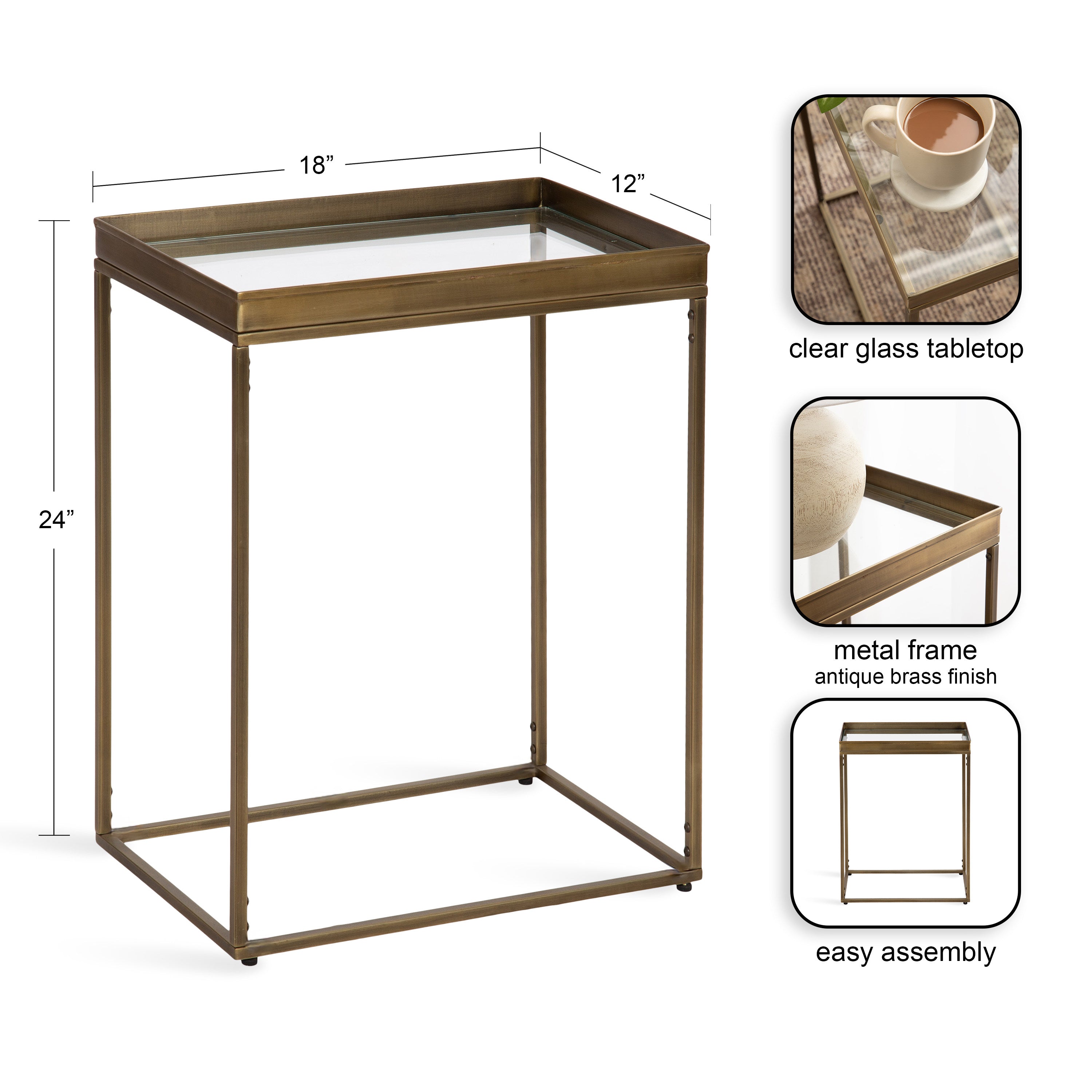 Lonsdale Rectangle End Table