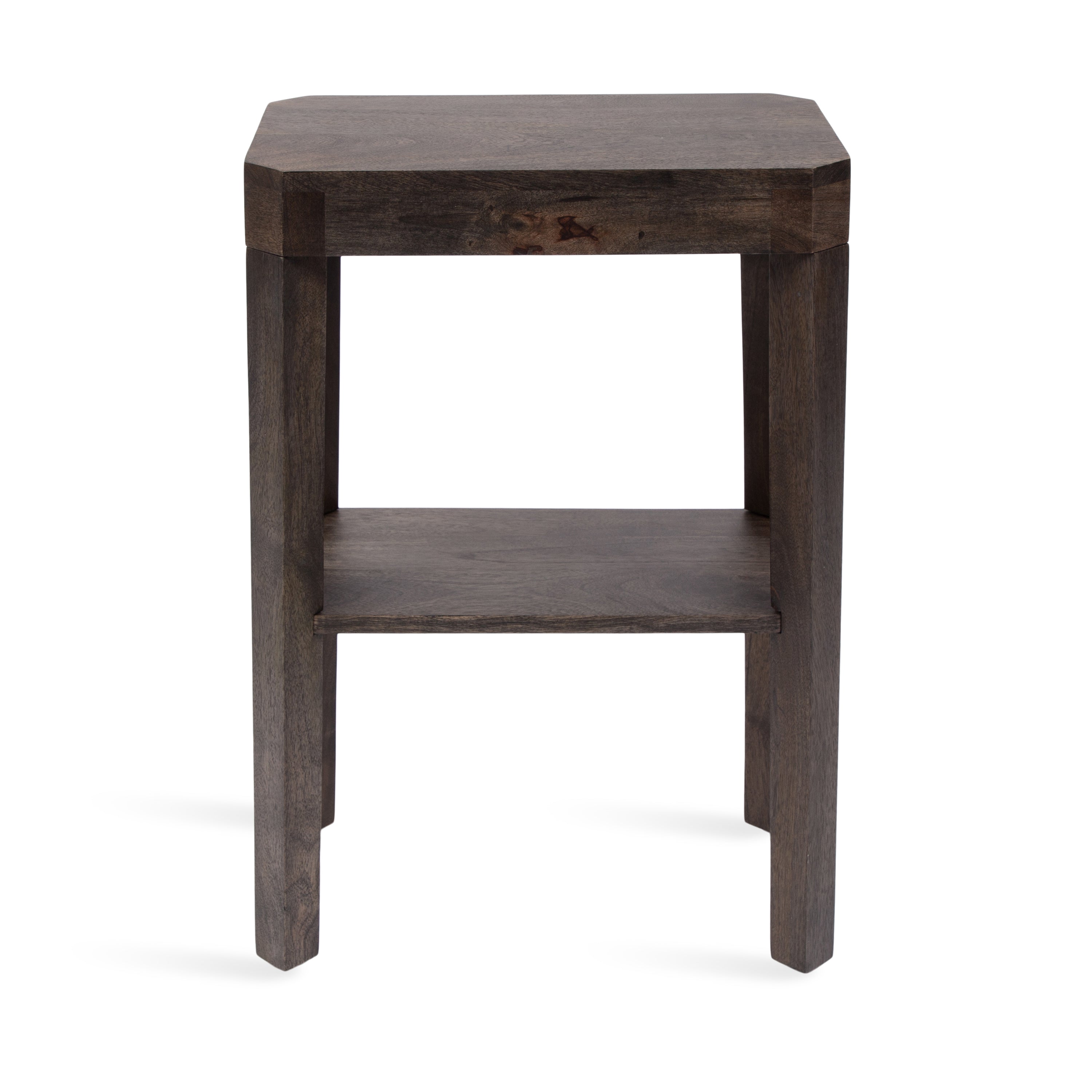 Side Table Gray 16x10x25 5