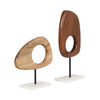 Yoakes Wood and Marble Art Sculptures