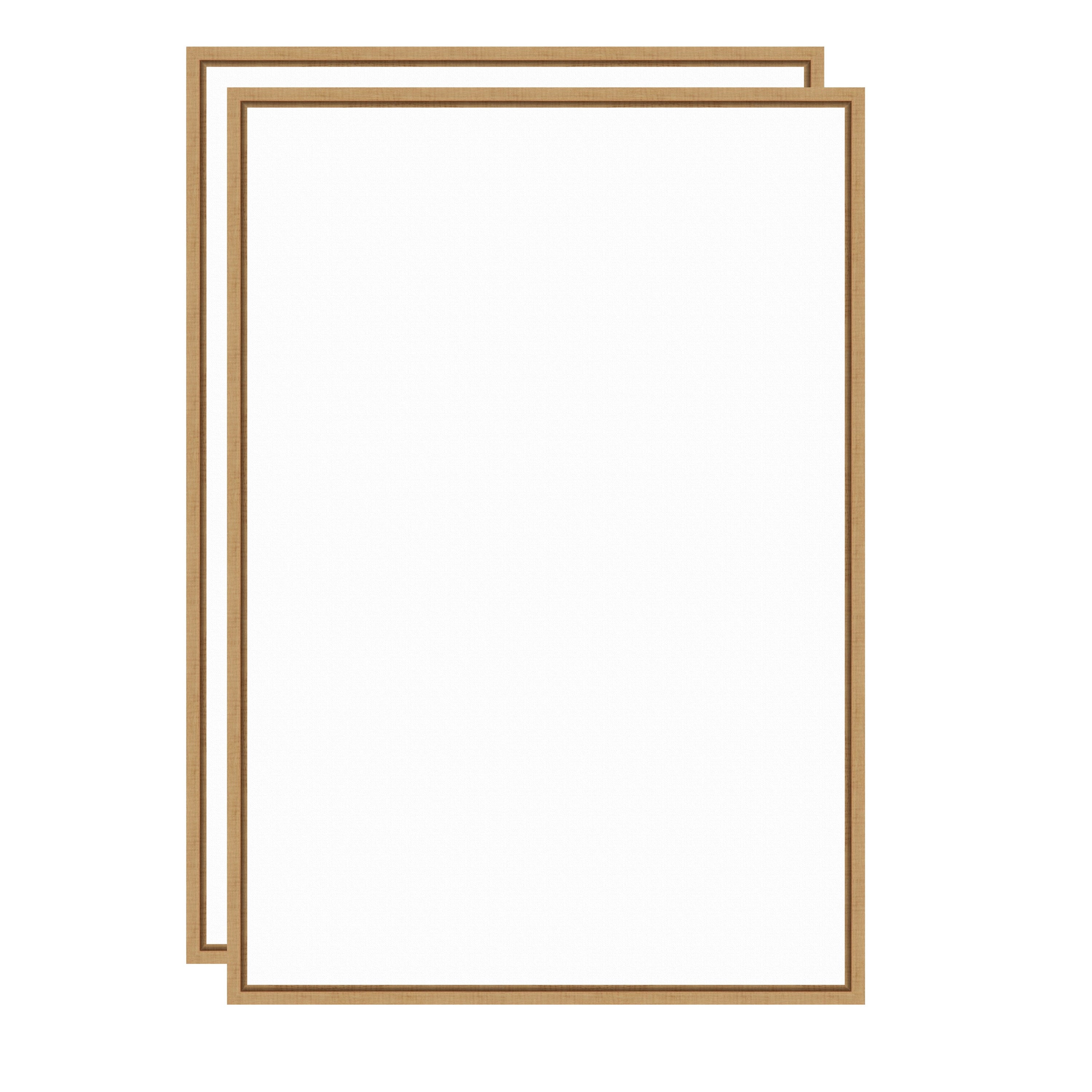 Art Set 2 Piece Set 23x33 Sylvie Natural 1