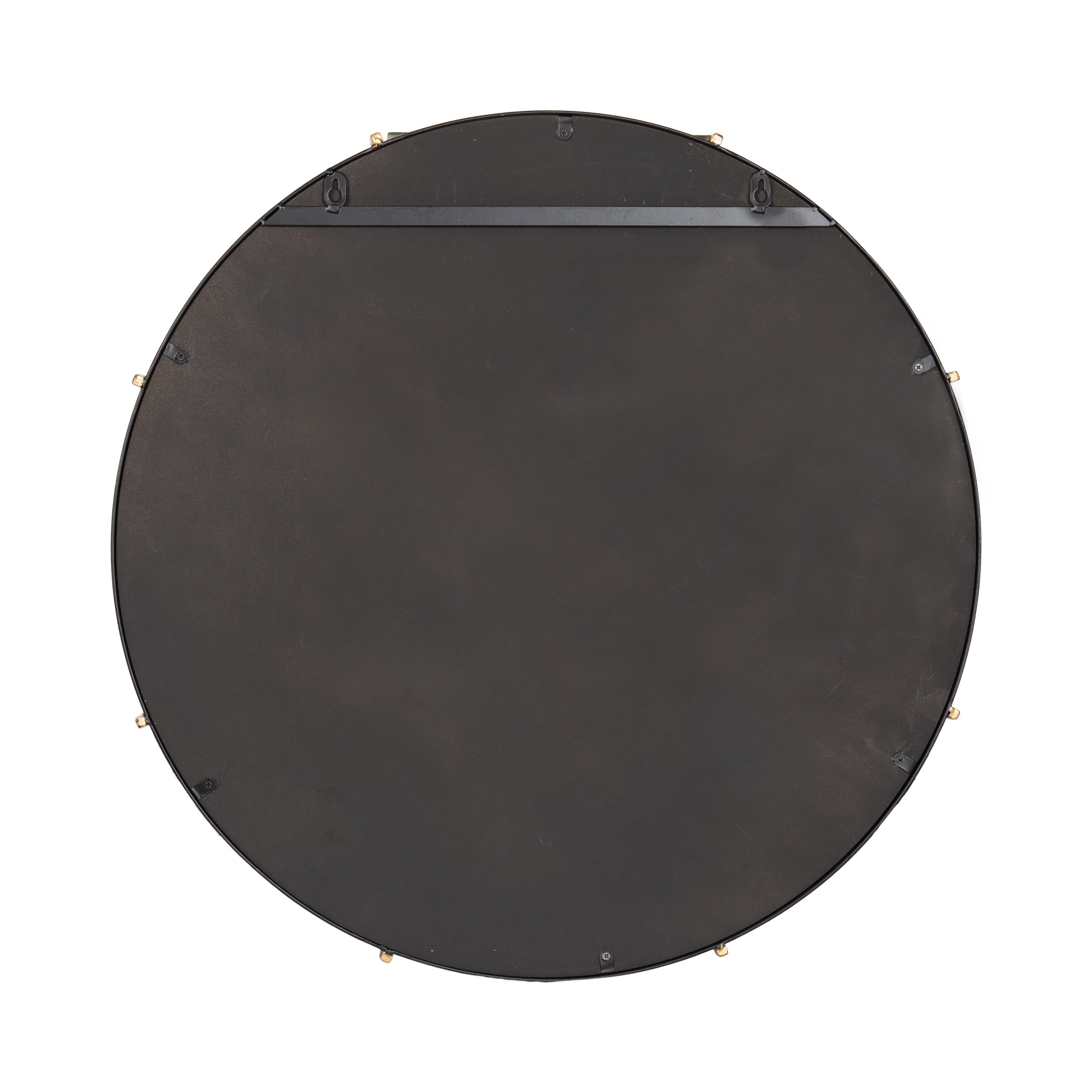 Venturi Round Metal Mirror