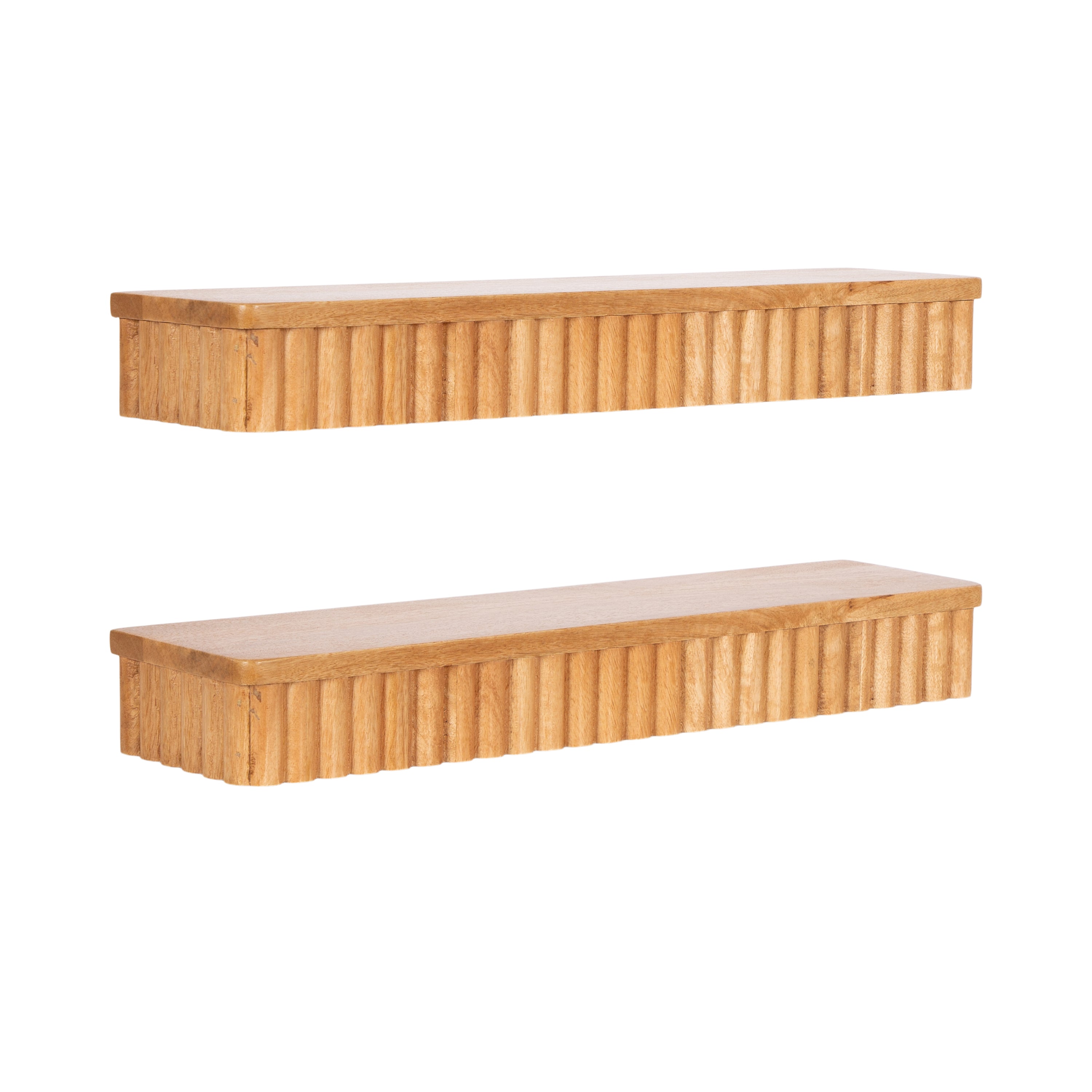 Floating Shelf 2 Piece 20" Natural 1