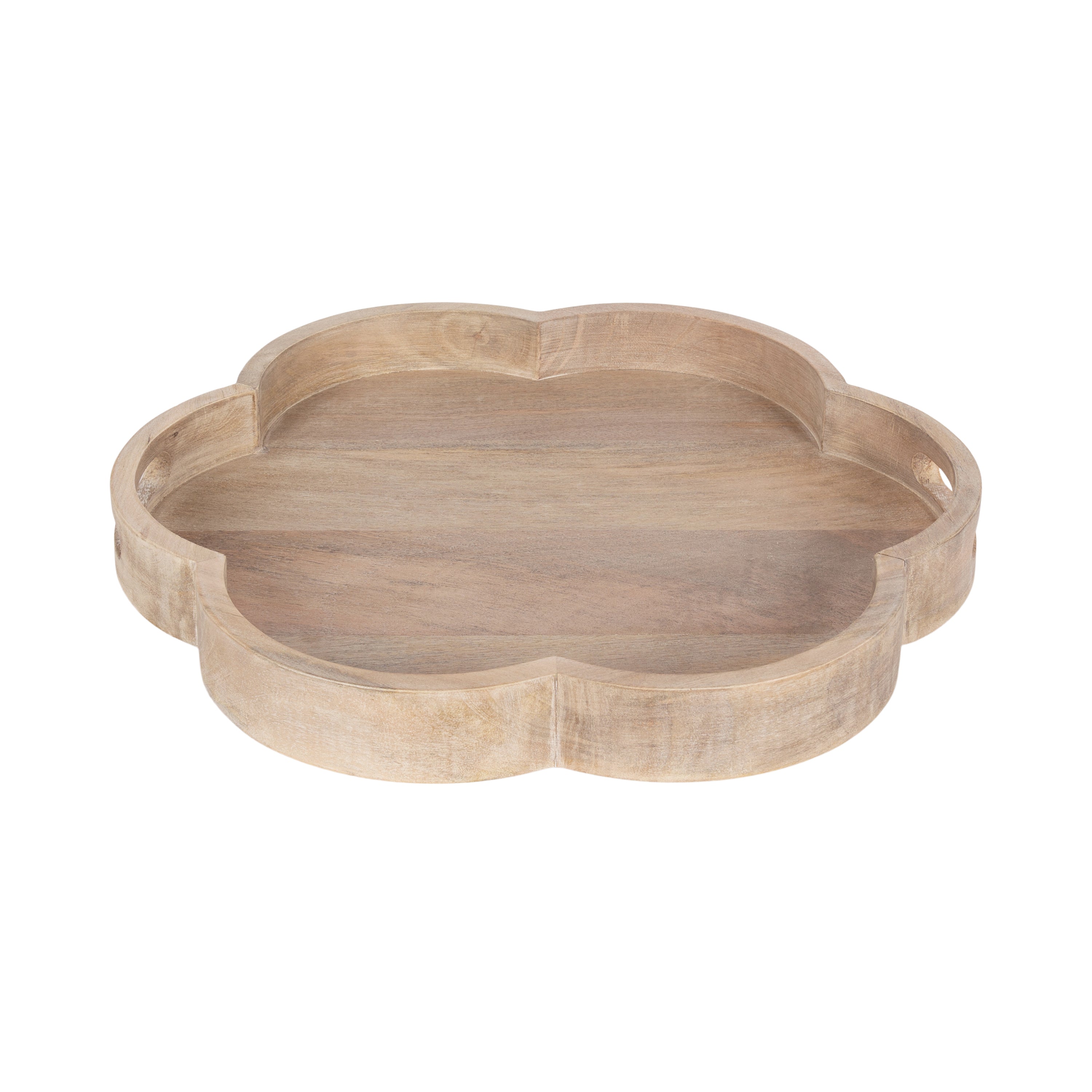 Single Tray Natural Beige 19" Diameter 1