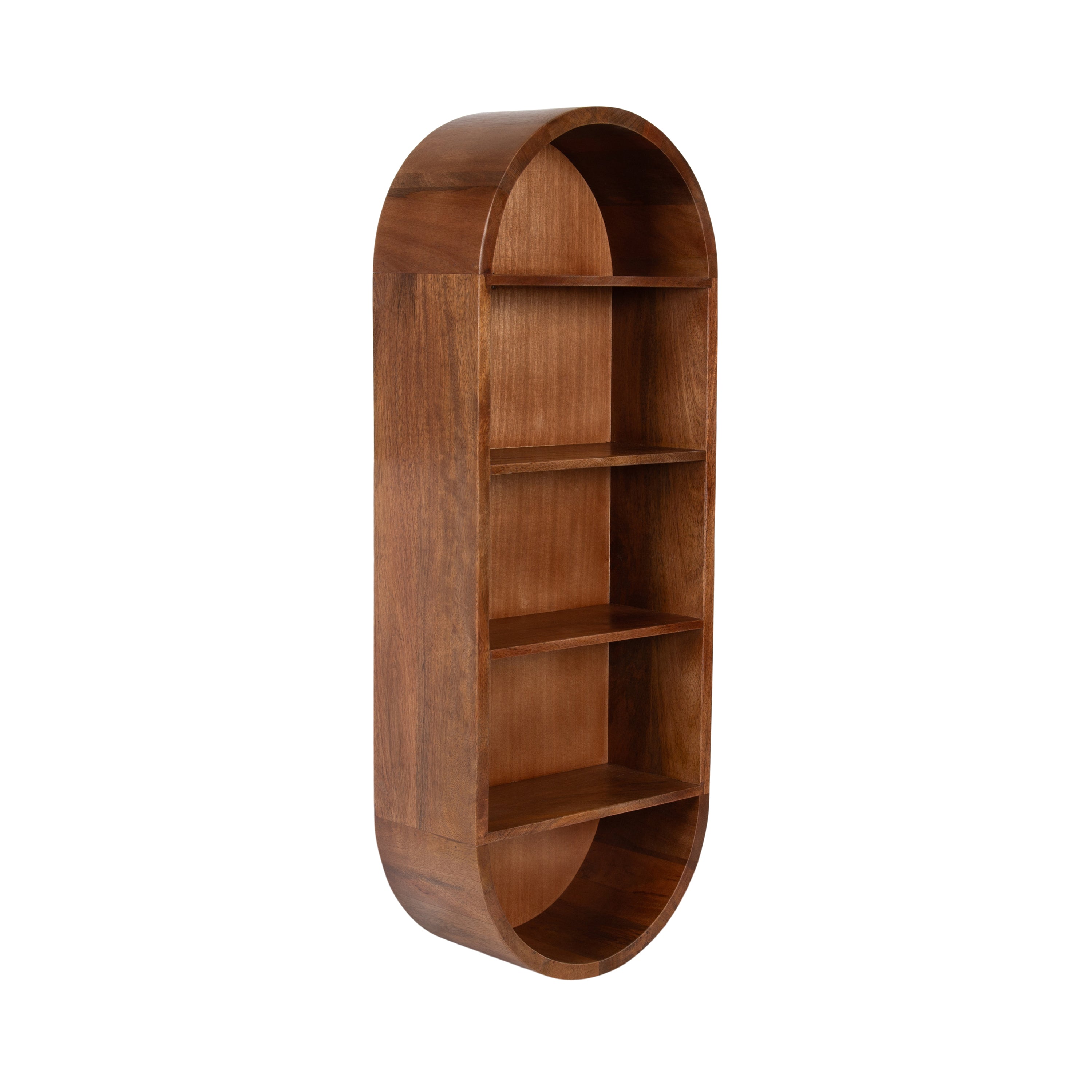Accent Shelf Walnut Brown 13x33 1