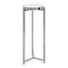 Drink Table White Silver 9x9x23 1