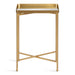 Side Table Gold 18x12x26 3