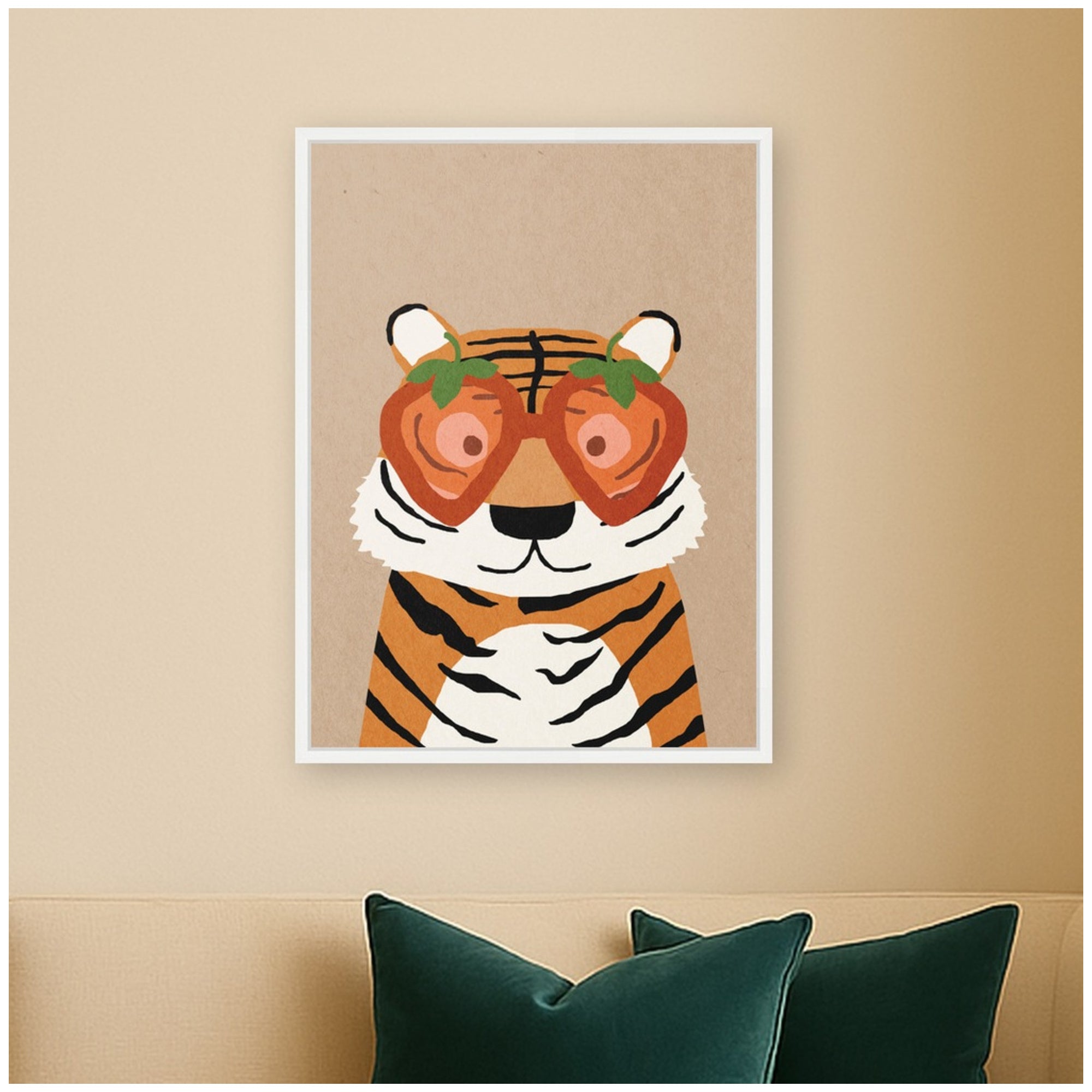 Framed Canvas 18x24 Sylvie White 6