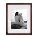 Wall Frame Walnut Brown 11x14 matted to 8x10 2