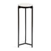 Drink Table White Black 9x9x23 1