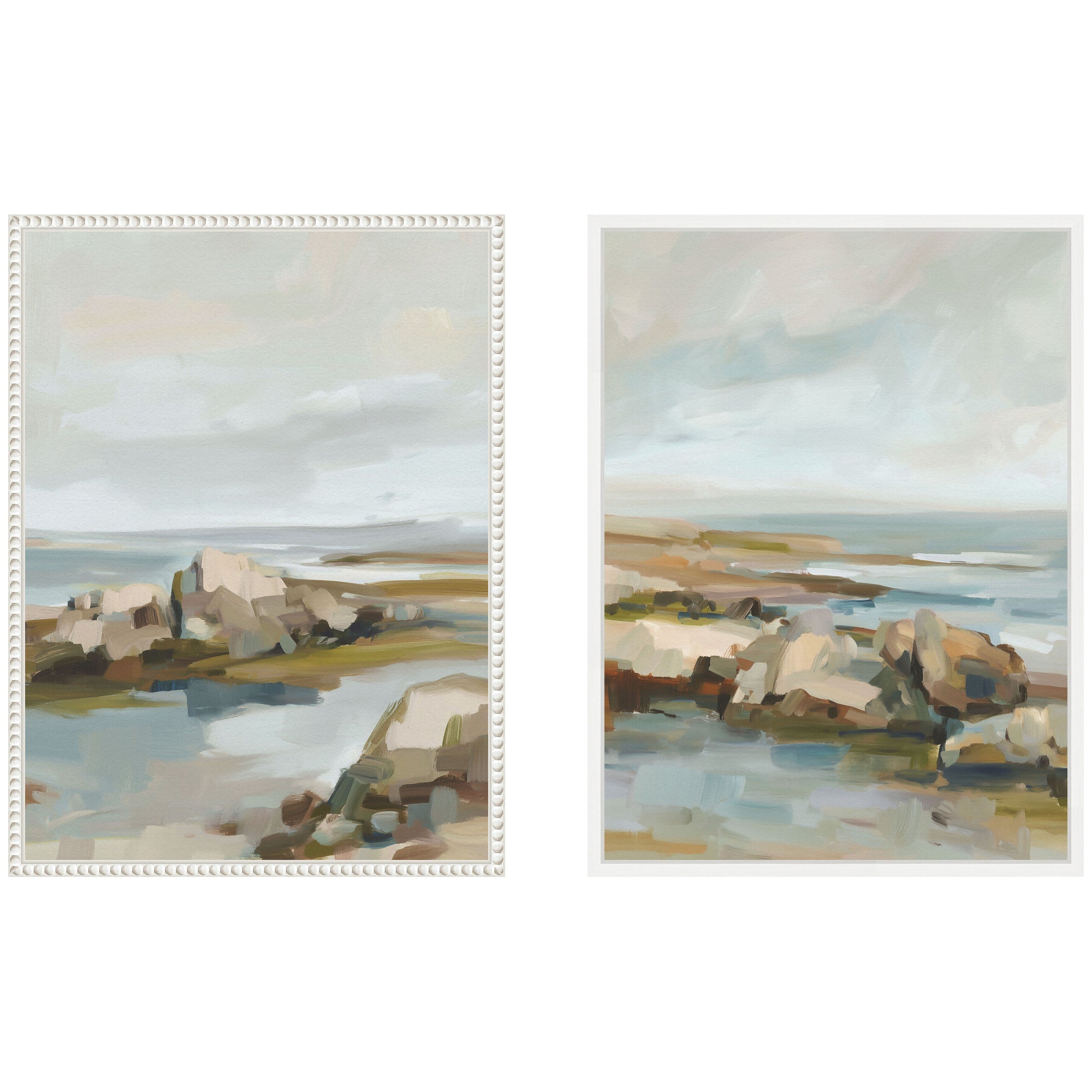 Art Set 2 Piece Set 18x24 Sylvie White 1