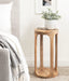 Drink Table Natural 12x12x23 6