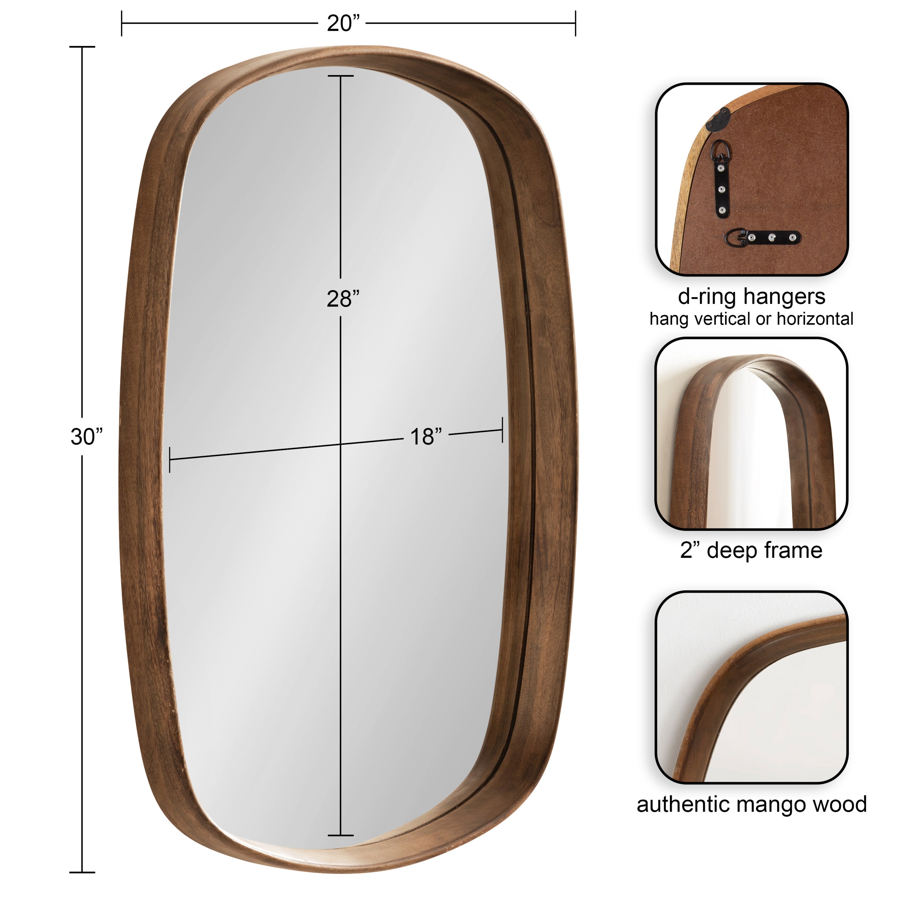 Prema Framed Wall Mirror