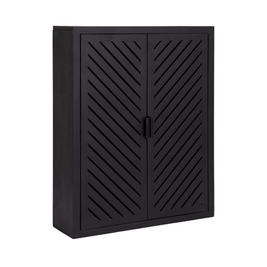 Cabinet Black 22x7x28 1