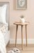 Side Table Natural Beige 15x15x22 7