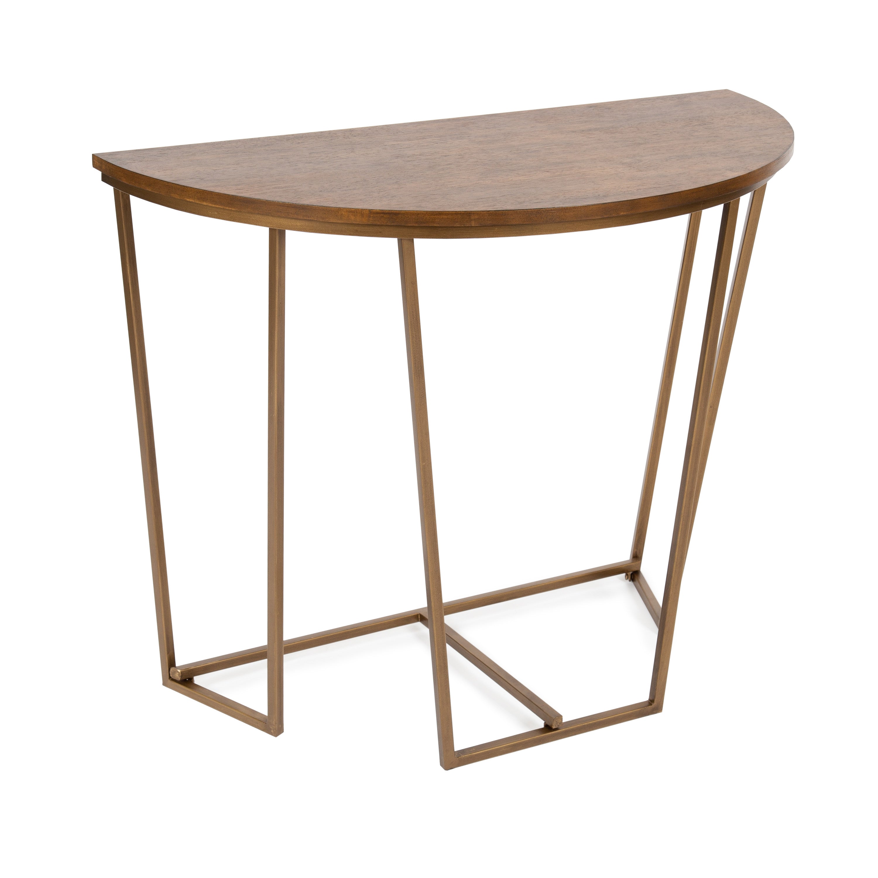 Console Table Walnut Brown 36x18x29.75 1