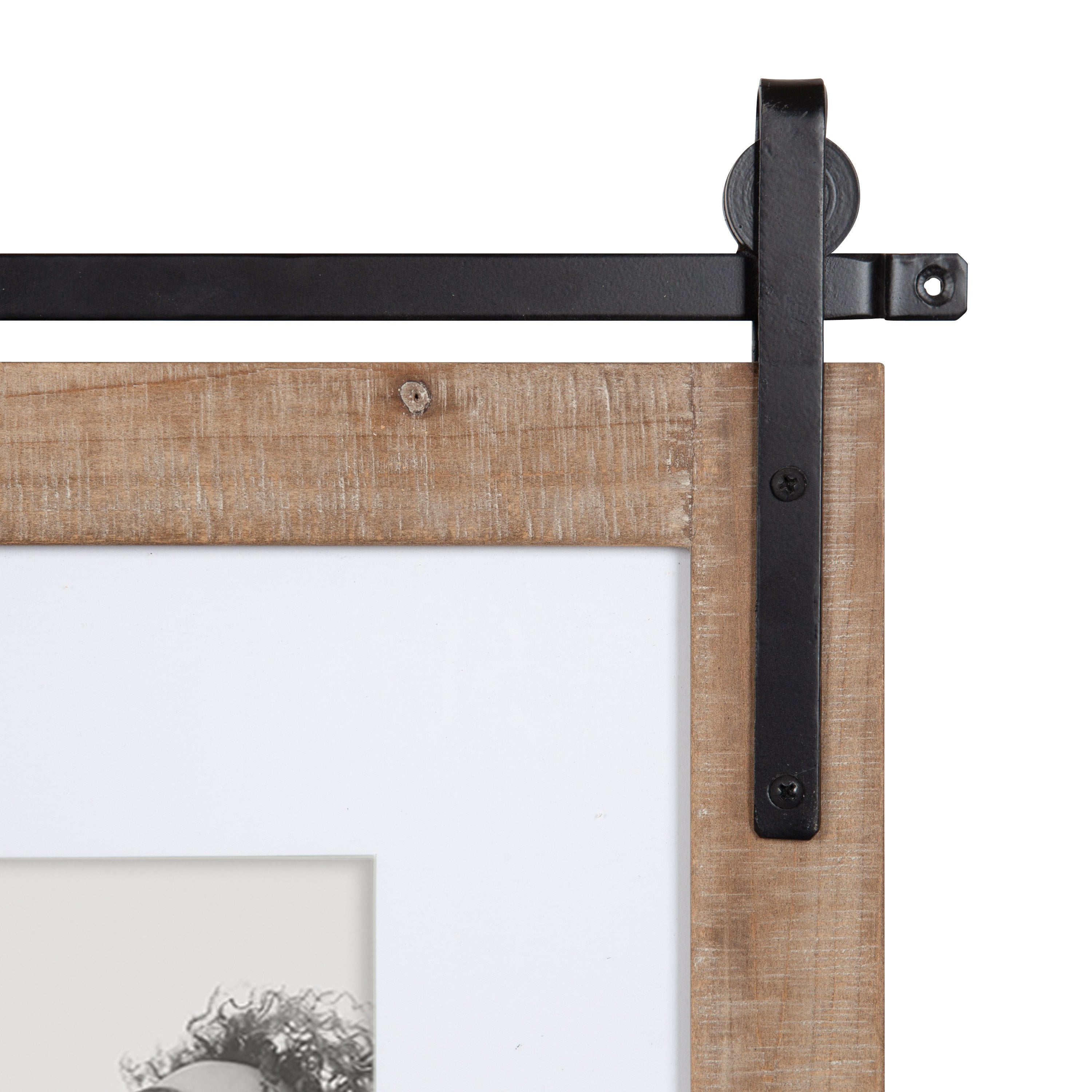 Wall Frame Rustic Brown 16x20 matted to 4op 3