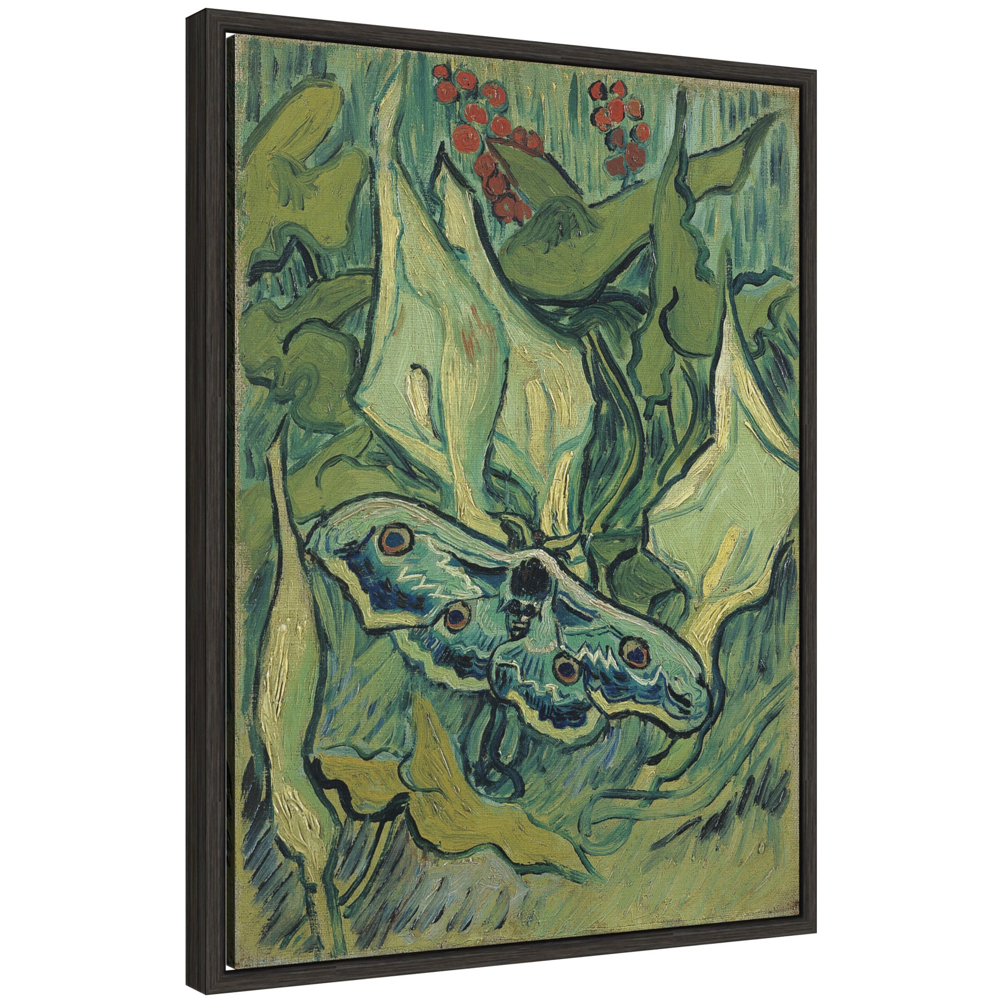 Framed Canvas 18x24 Sylvie Dark Grey 1