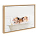 Framed Canvas Sylvie Natural 18x24 1
