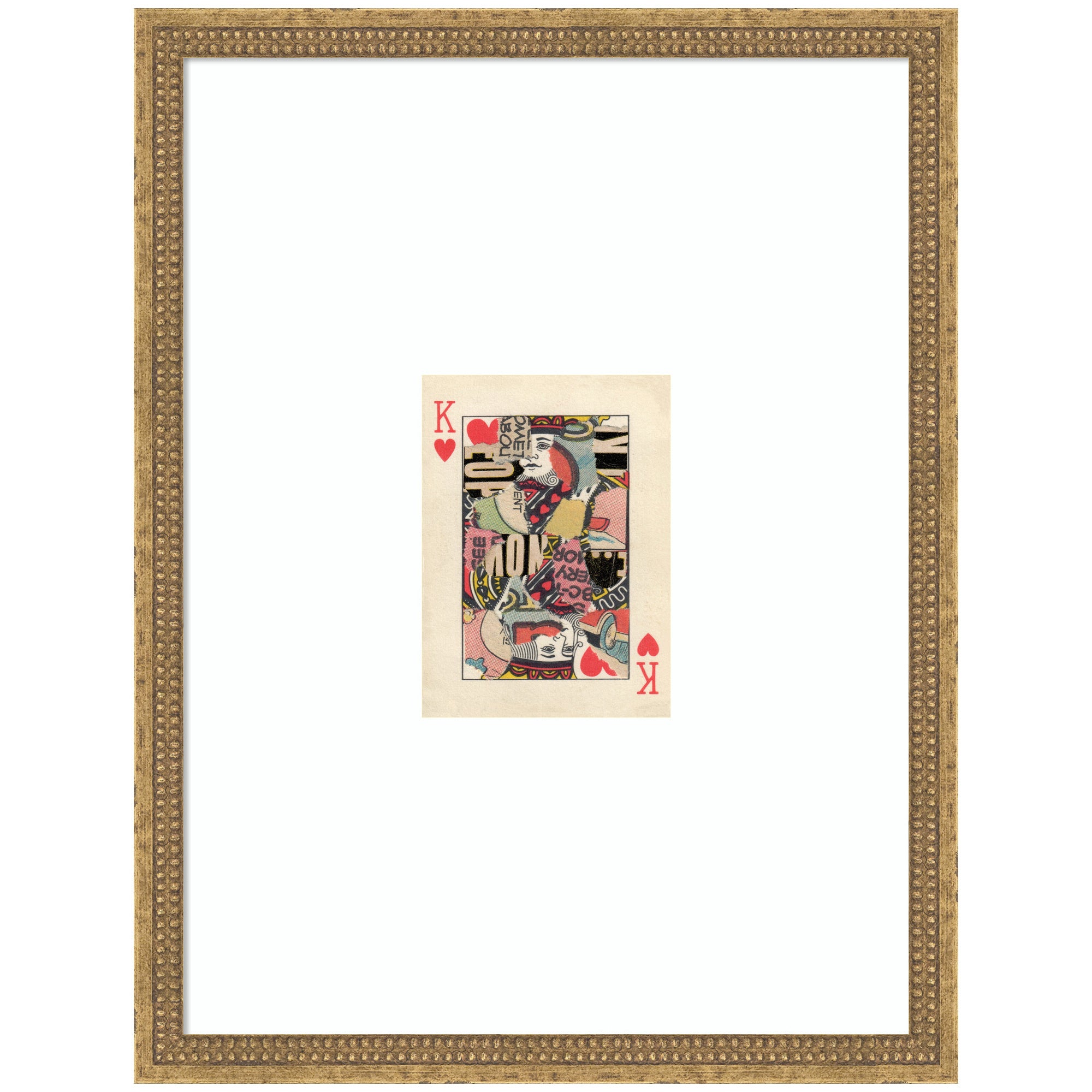 King for Now FC by Felicia Dadak Framed Wall Art Print