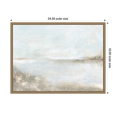 Framed Canvas 24x18 Sylvie Dark Gold 2