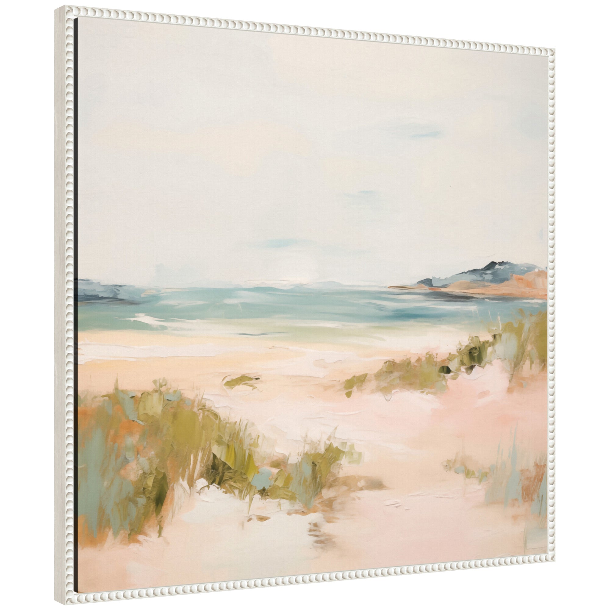 Tranquil Landscape V Square by Amy Lighthall Framed Canvas Wall Art Print
