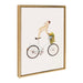 Framed Canvas Sylvie Bright Gold 18x24 1