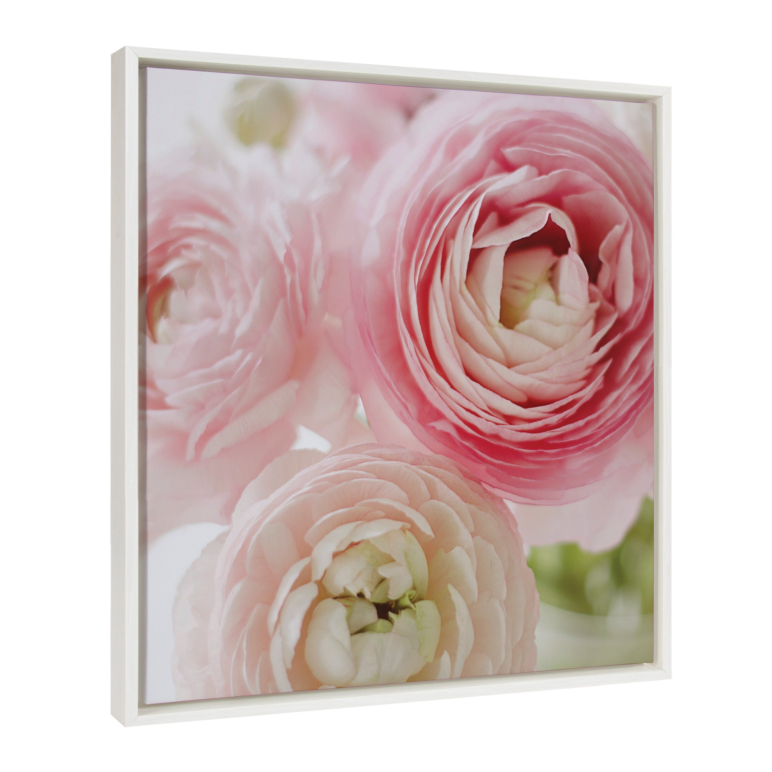 Sylvie Pink Dreams Framed Canvas by Kristy Campbell