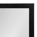 Functional Mirror Black 18x40 3