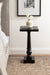 Side Table Black 12x12x25 8