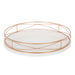 Single Tray White Rose Gold 14" Diameter 1
