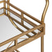 Bar Cart 23x13x35 Gold 5