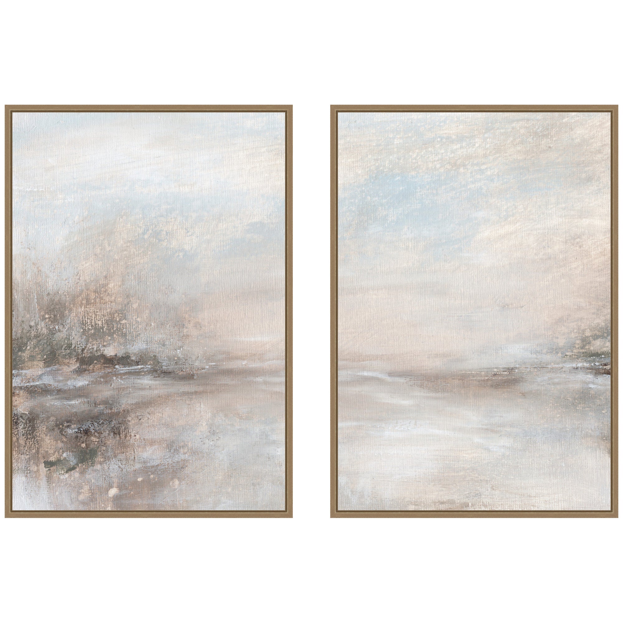 Art Set 2 Piece Set 23x33 Sylvie Dark Gold 1