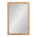 Rectangle Mirror Brown 24x36 5