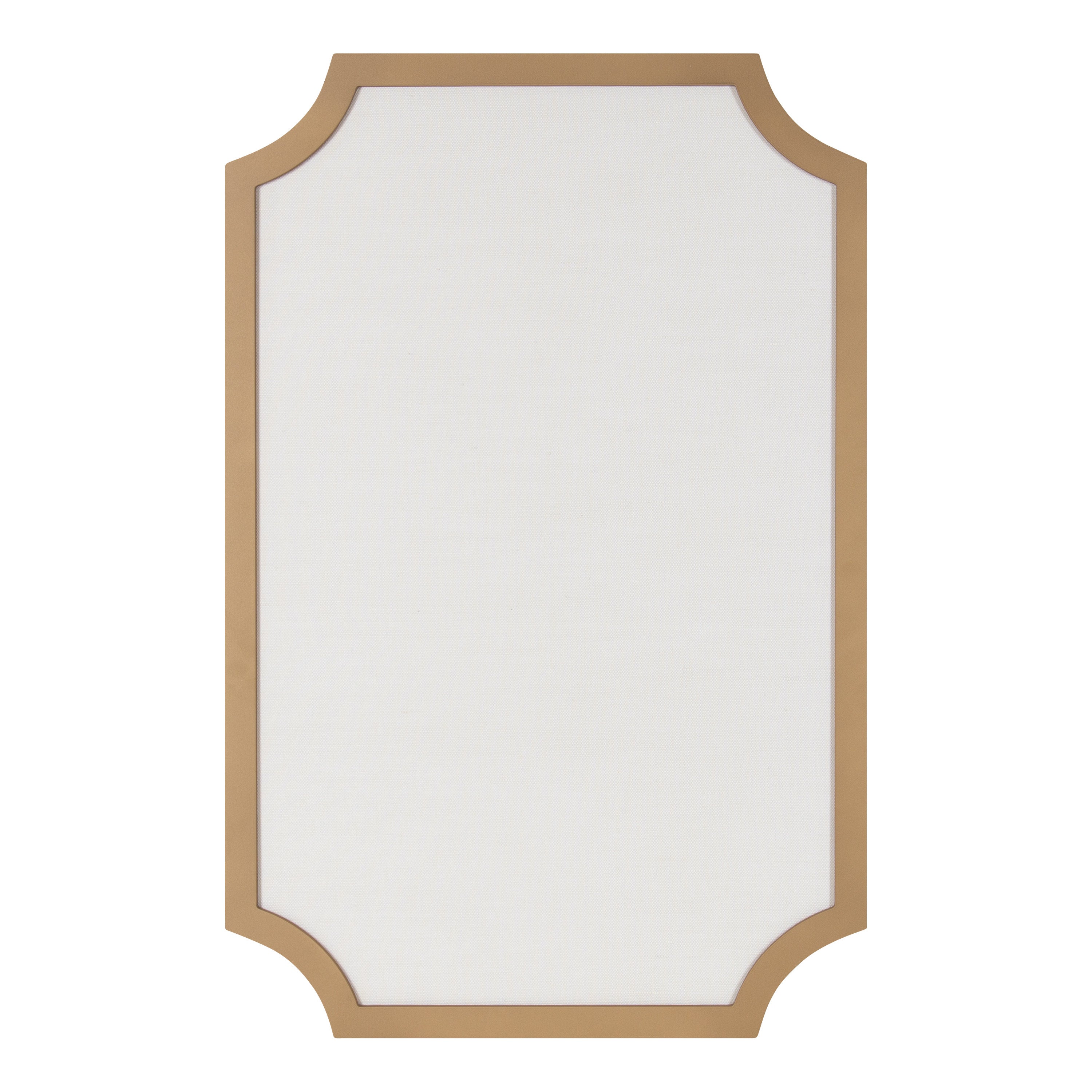 Holbrook Scalloped Rectangle Framed Pinboard