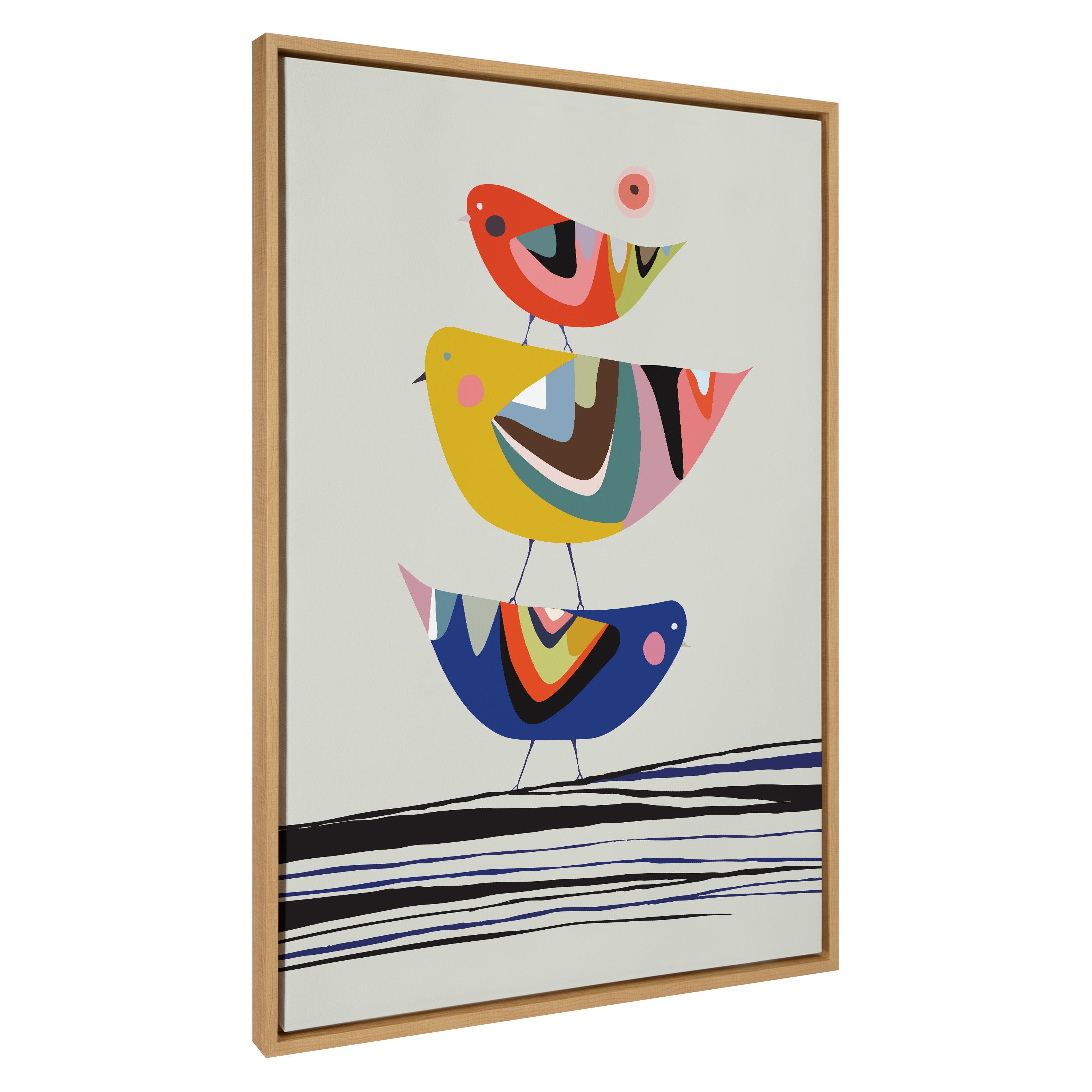 Framed Canvas Sylvie Natural 31.5x41.5 1