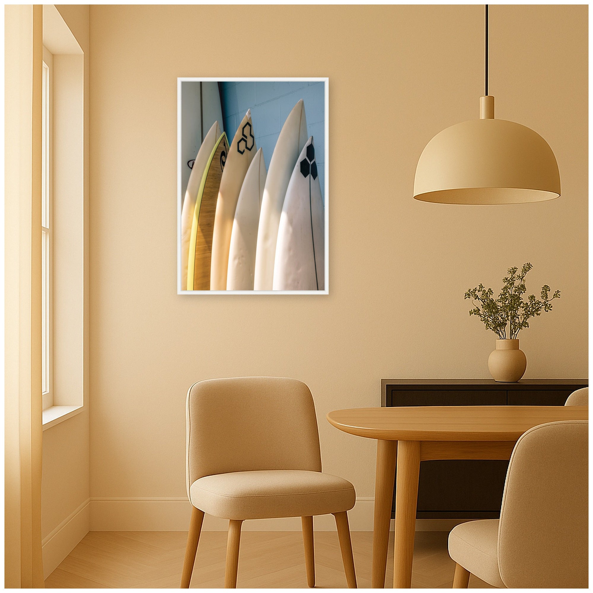 Framed Canvas 23x33 Sylvie White 7