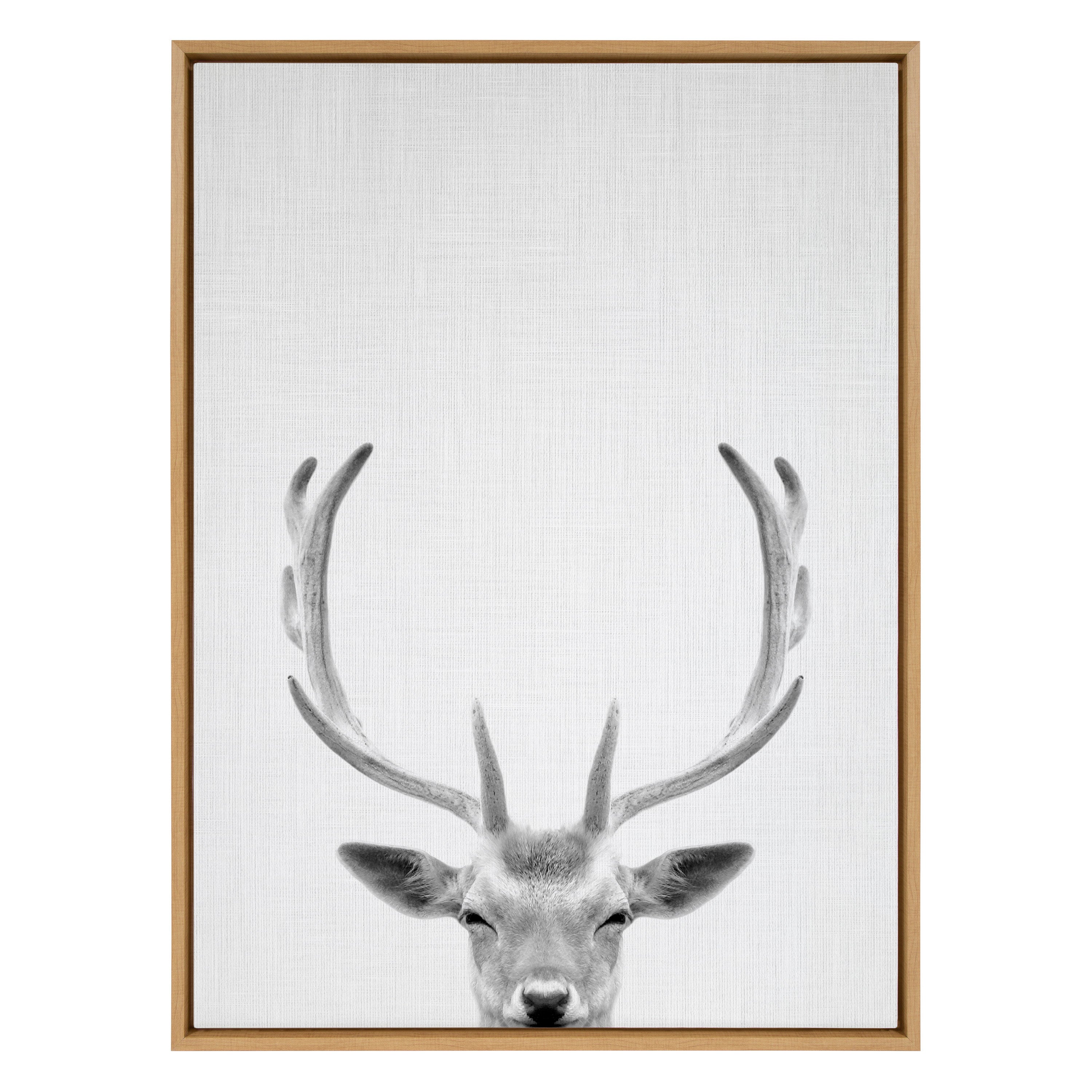 Framed Canvas Sylvie Natural 31.5x41.5 2