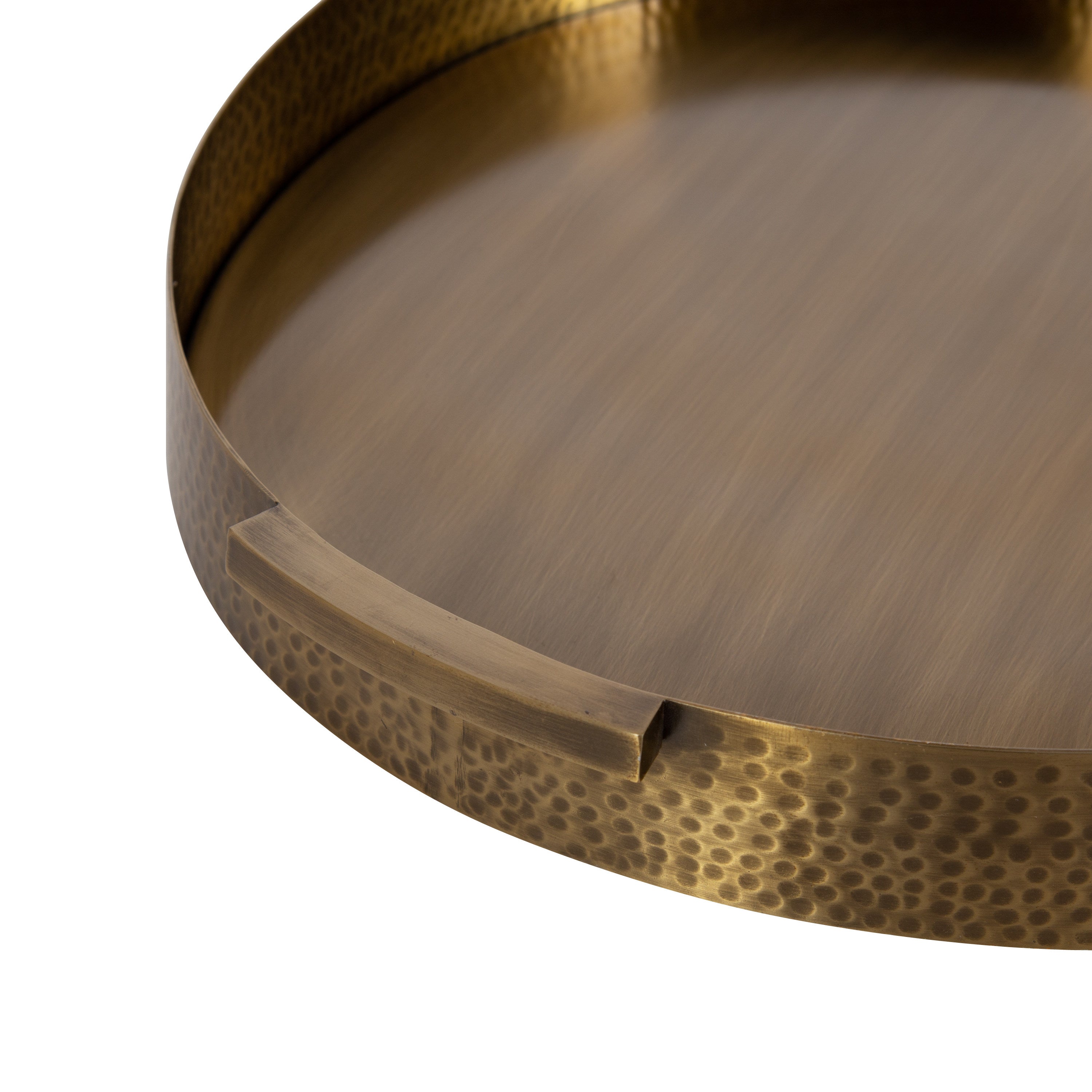 Single Tray 17" Diameter Gold 3