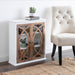 Cabinet 24x8x28 White Brown 7