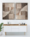 Framed Canvas 31.5x41.5 Sylvie Graywash 6
