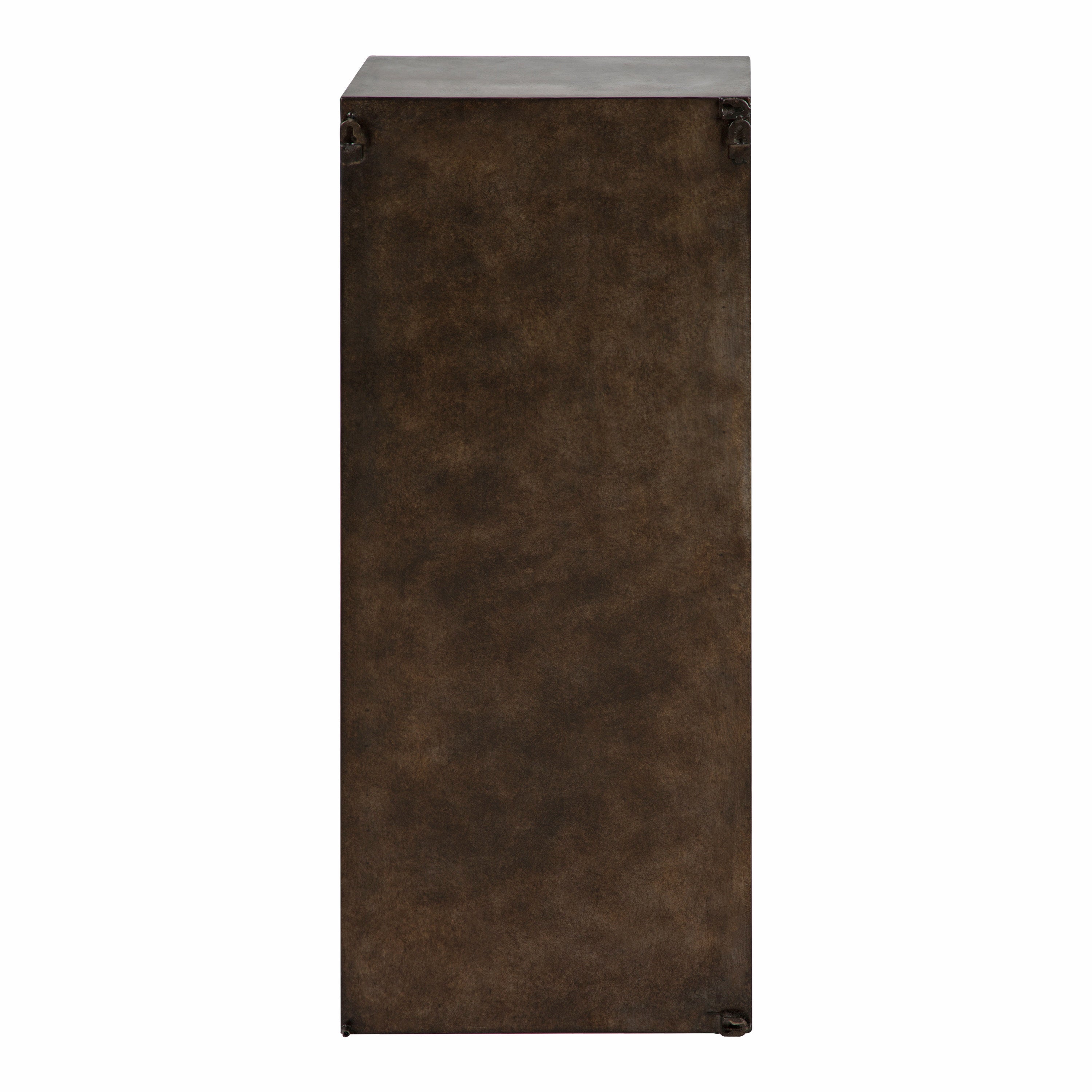 Cabinet 12x8x30 Rustic Brown Black 6