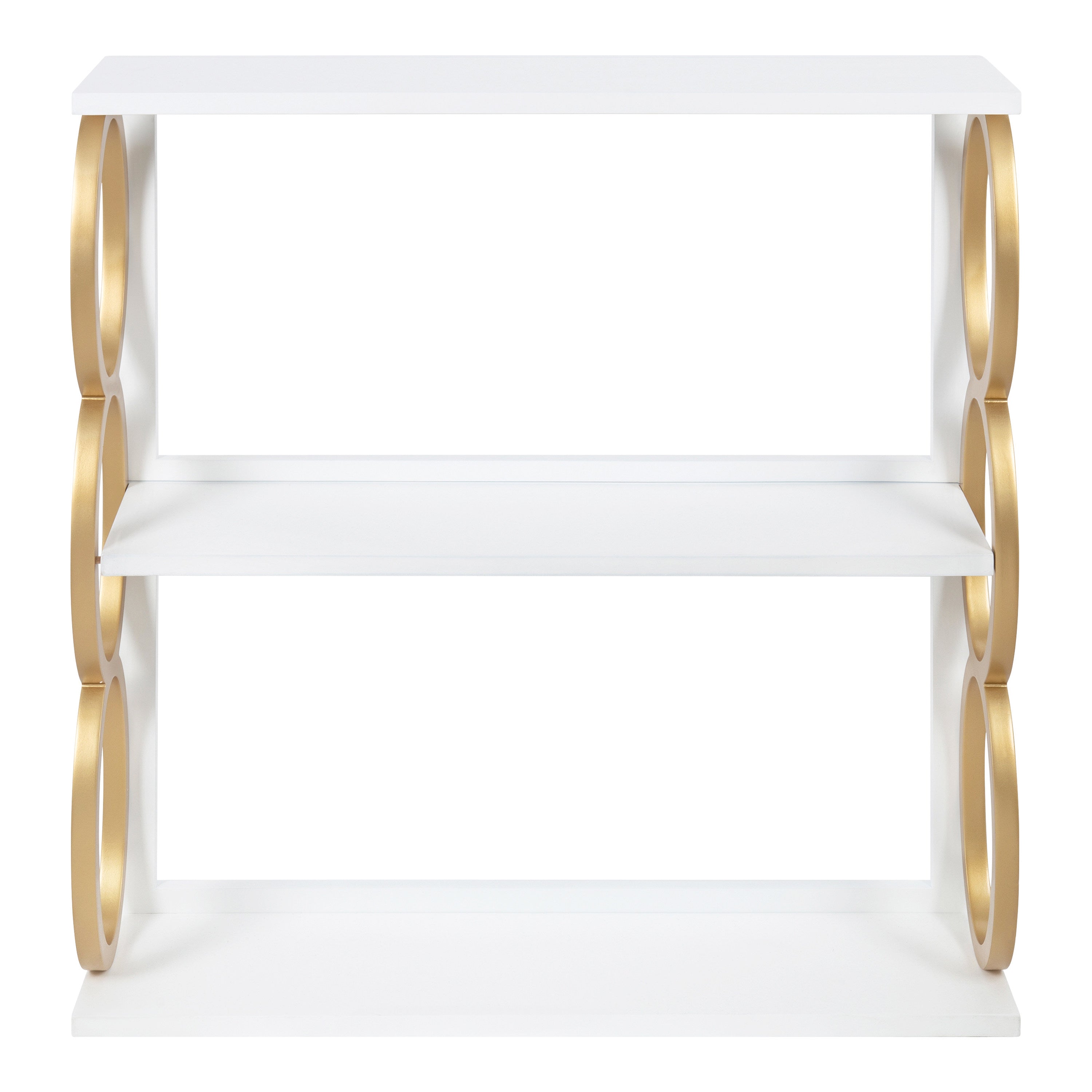 Ring Wooden 3-Tier Shelf
