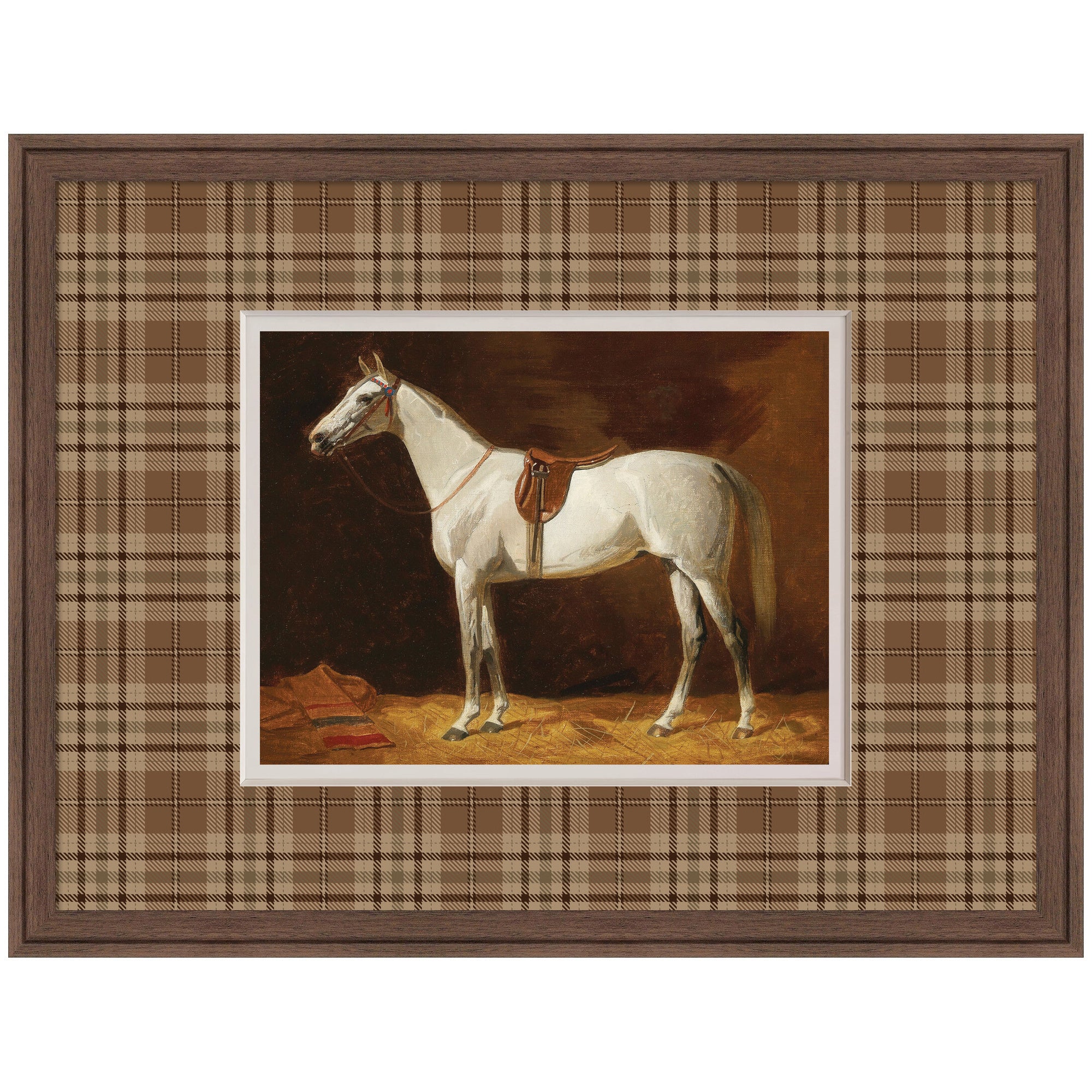 Framed Art 26x20 Florence Medium Brown 1