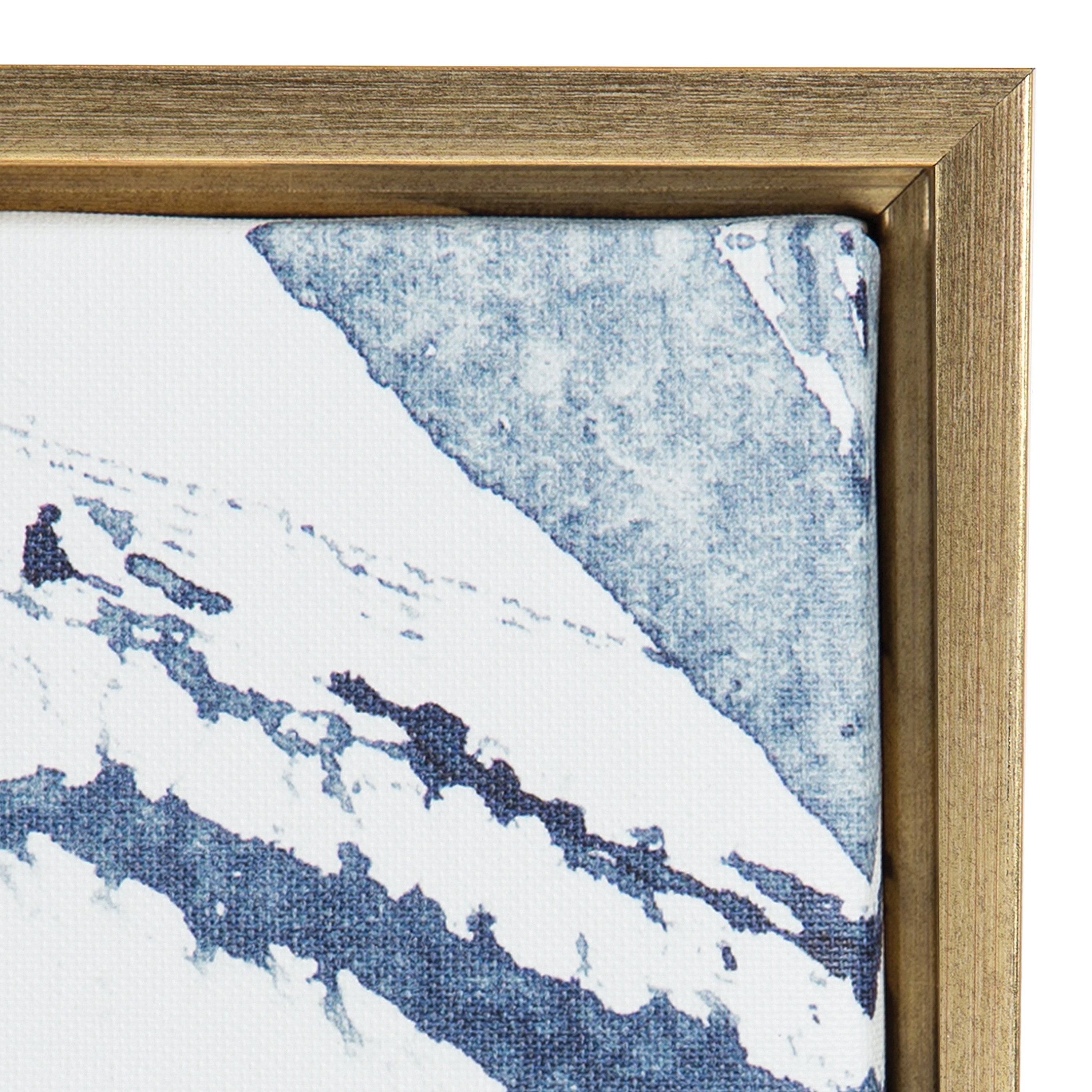 Framed Canvas Sylvie Bright Gold 23x33 3