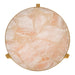 Drink Table Pink Gold 9x9x23 5