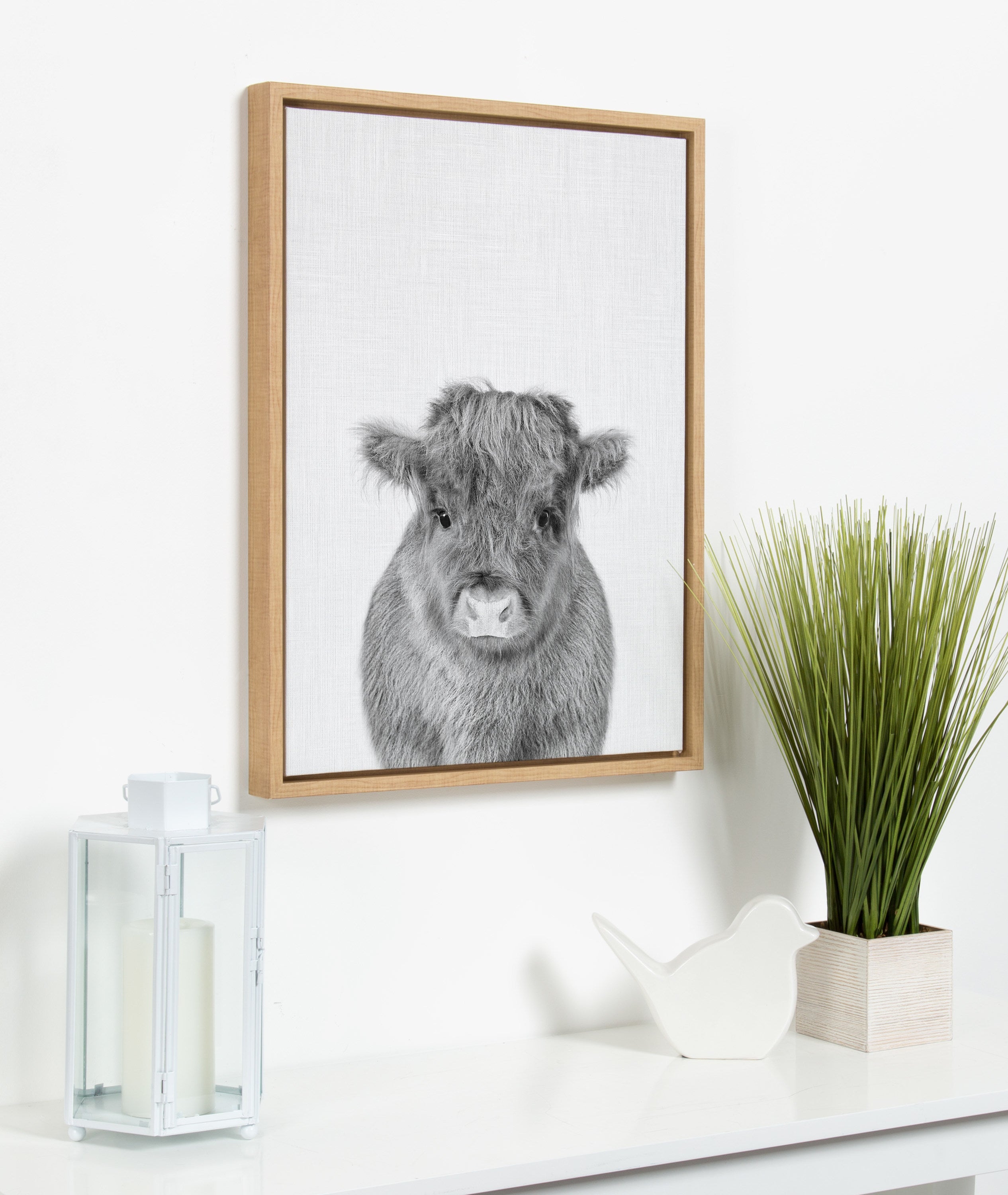 Framed Canvas Sylvie Natural 18x24 5