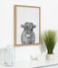 Framed Canvas Sylvie Natural 18x24 5